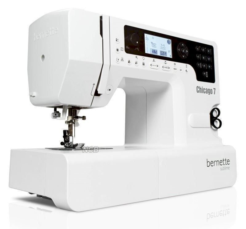 Machines à coudre: Bernette Chicago 7 - Nähmaschine – Neuf avec emballage d'origine à Bottighofen par zaap 3