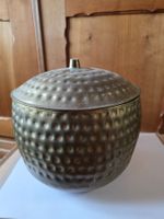 feine Kupferfarbene Schale Topf orientalisch 29 cm