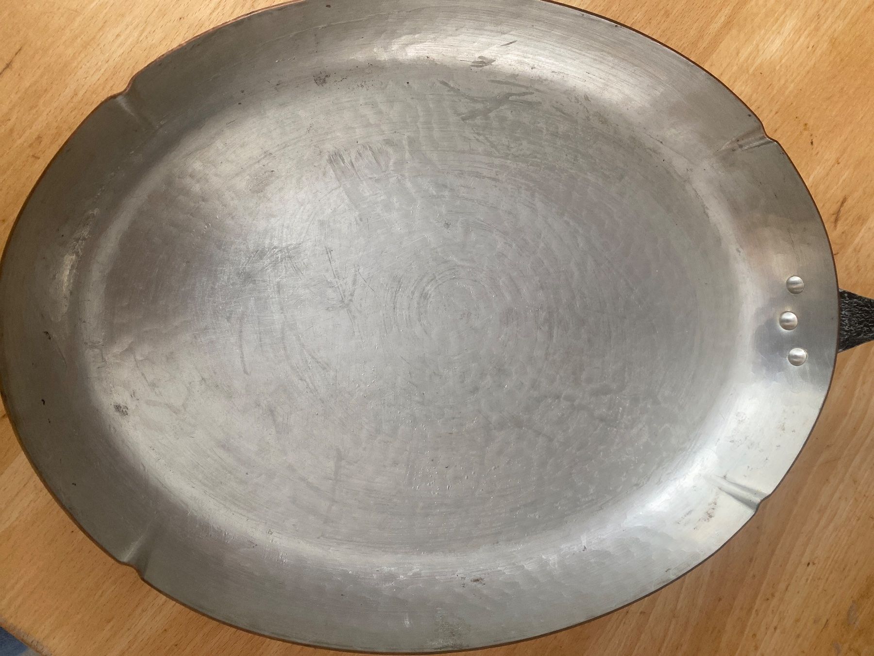 Stöckli Padelle: Kupfer Bratpfanne oval mit Deckel – Usato da Bäretswil venduto da laja00 7
