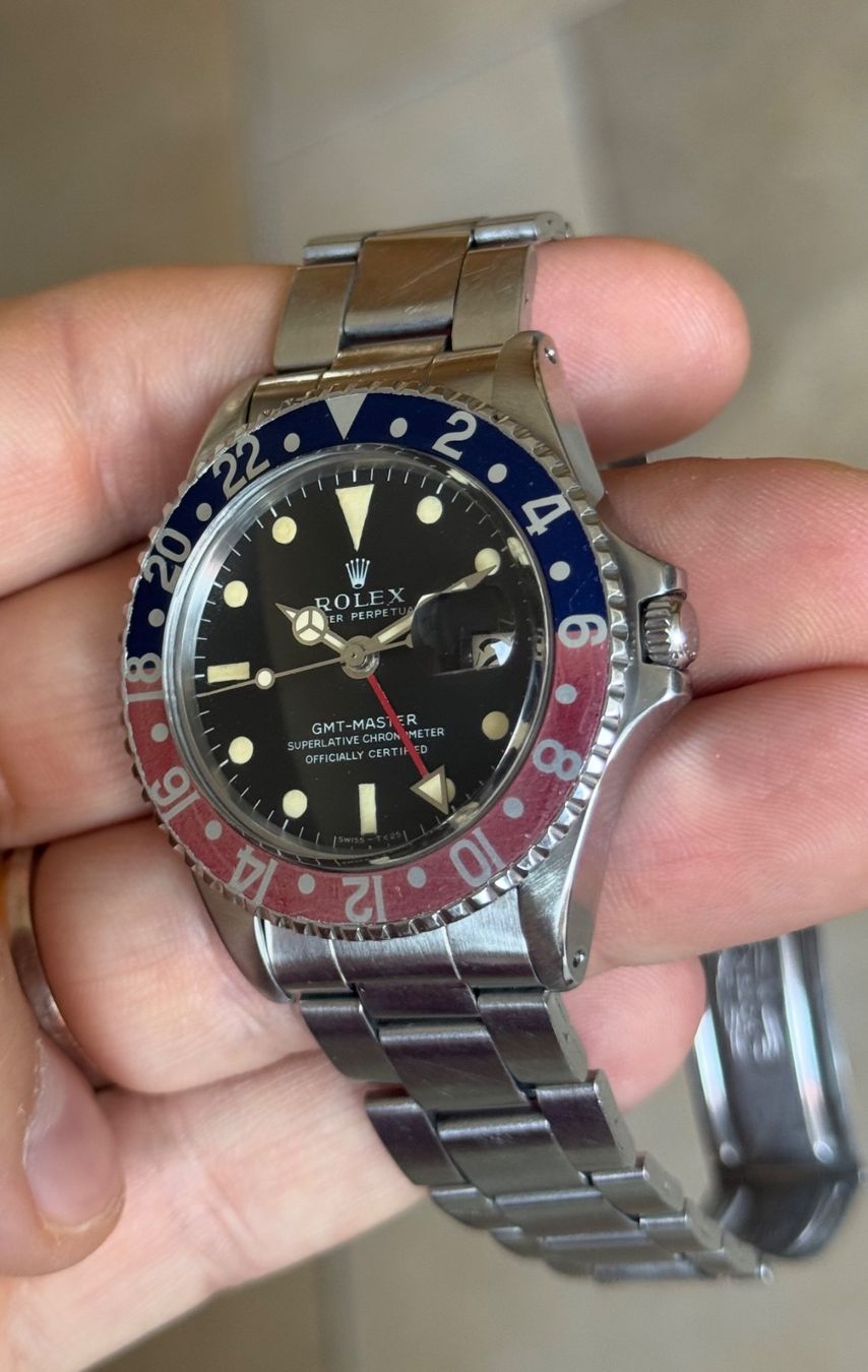 Rolex Orologi: Rolex GMT-Master Ref. 1675 “Long E” Mk1 – Usato da La Corbaz venduto da ts5_567x 2