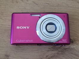 Sony Cyber-shot DSC-W530 pink 14.1 MP Digicam guter Zustand