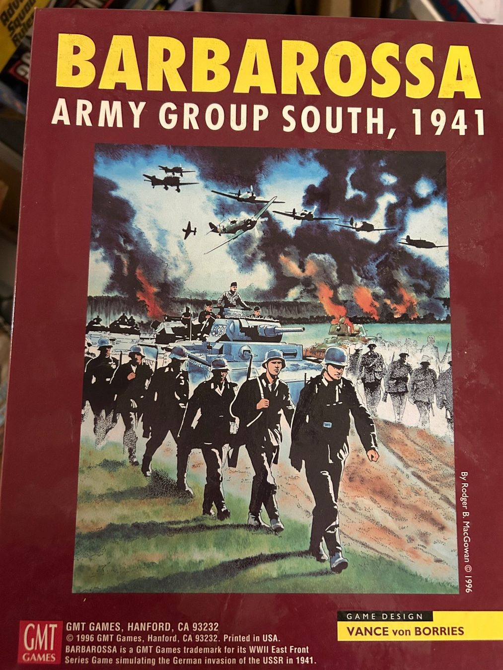 Spiele: GMT GAMES : BARBAROSSA ARMY GROUP SOUTH, 1941 – Neu (gemäss Beschreibung) aus Bern von pacolino22