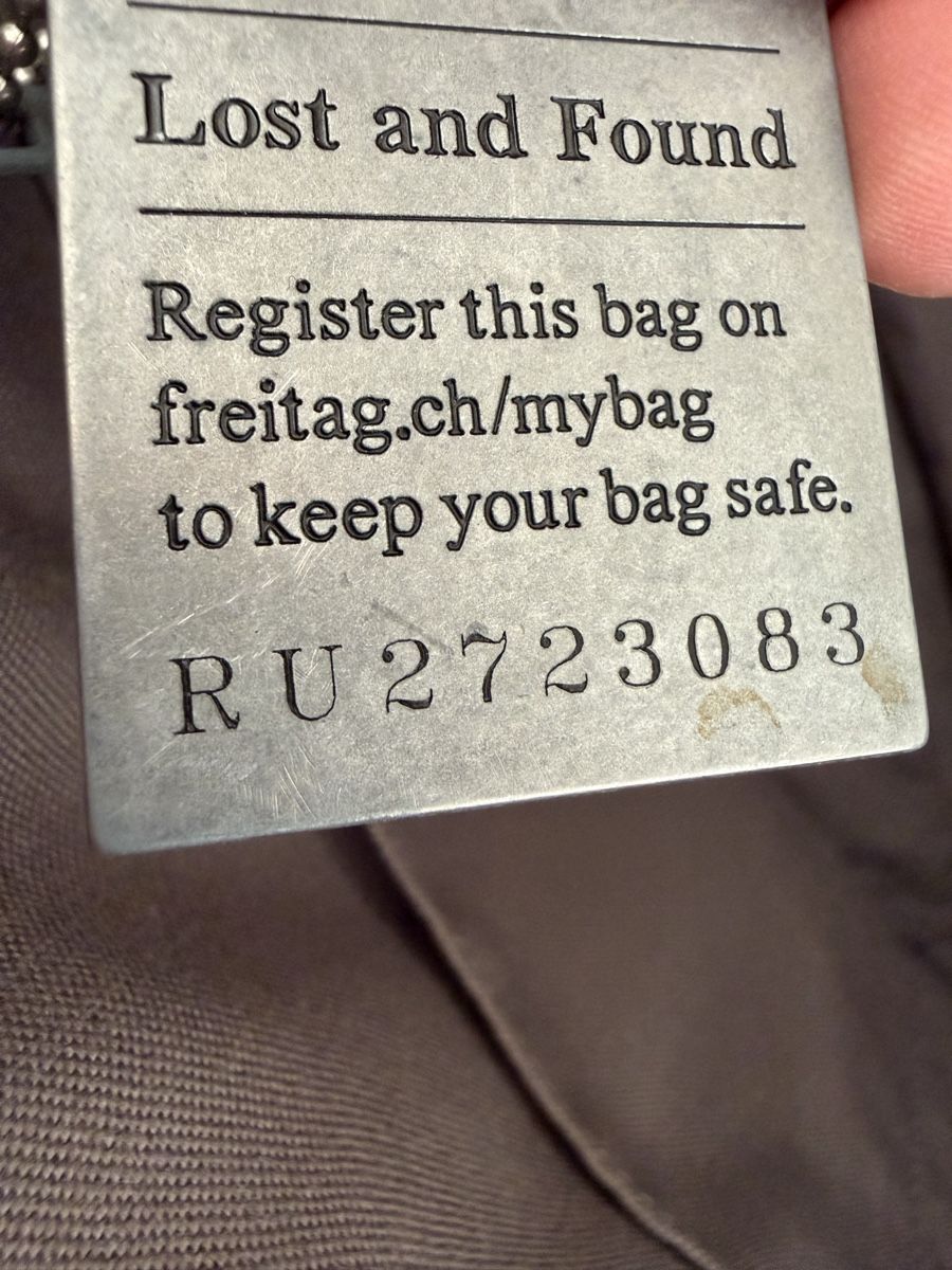 Freitag Borse: FREITAG R511 CAROLUS – Usato da Brügg BE venduto da Goob 5