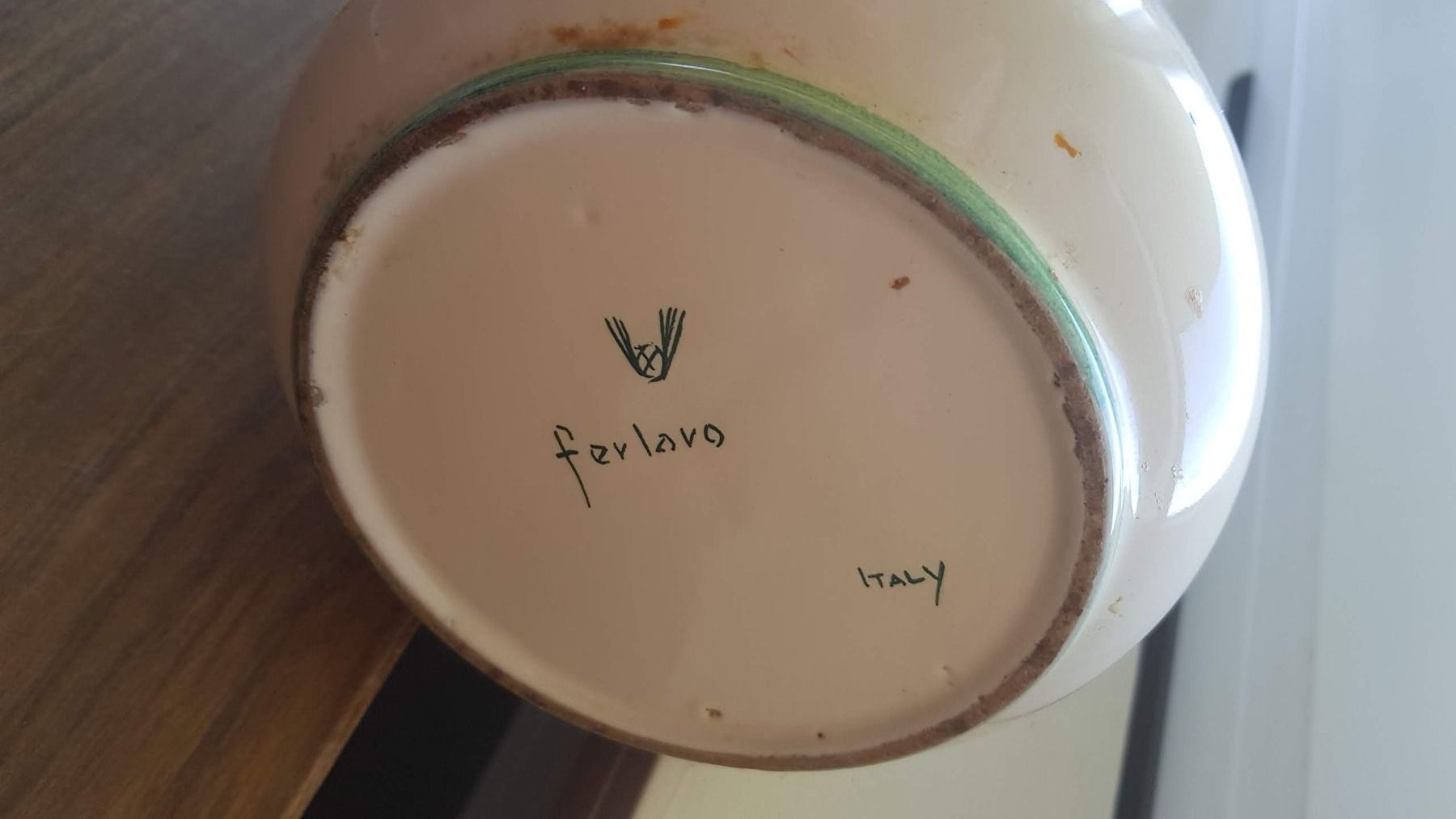 Vasi & Recipienti: Vase Majolika Ferlano 1950er – Usato da Mörschwil venduto da wunderkiste44 7