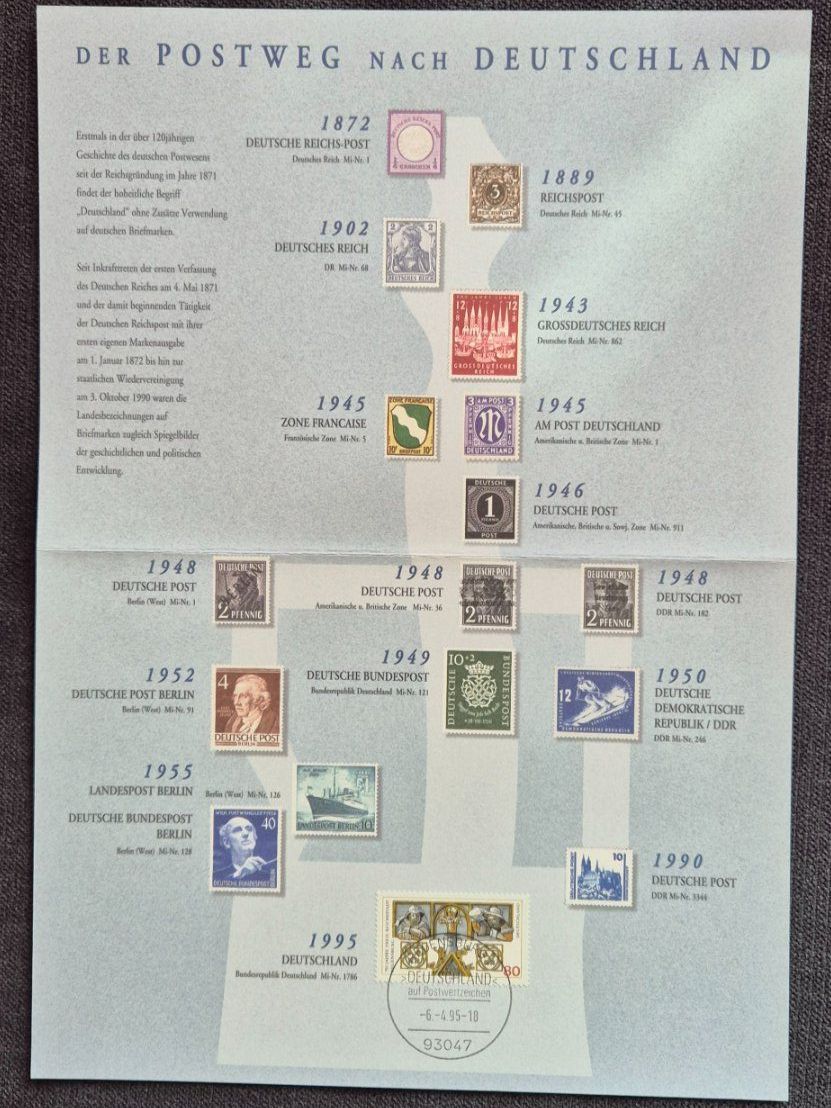 Tutti i francobolli: "Der Postweg nach Deutschland" – Usato da Horw venduto da mi.ba
