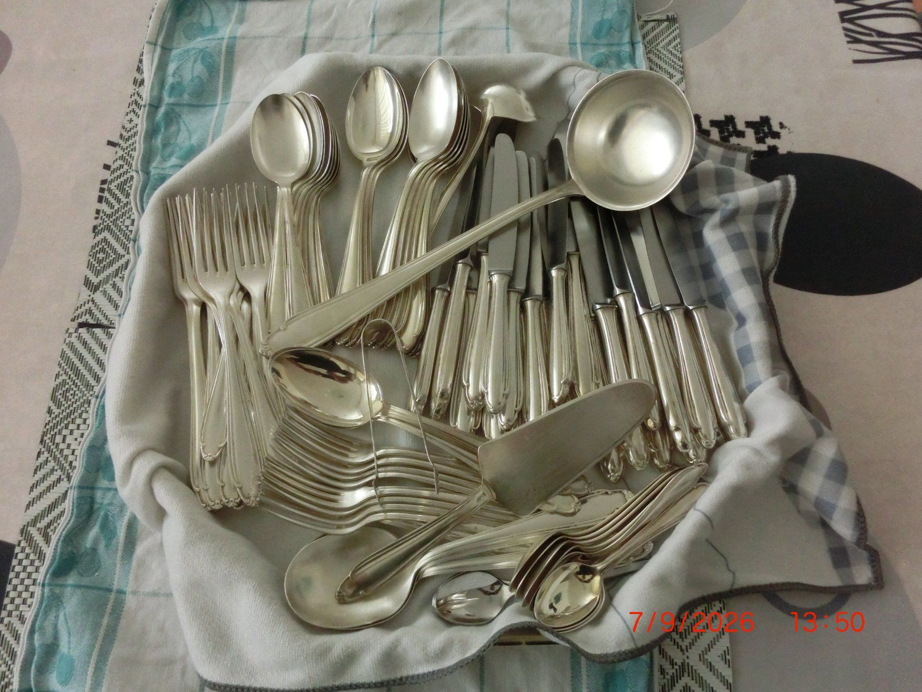 Bestecksets: Silberbesteck 90 Teile – Gebraucht aus Thusis von widmaierurs
