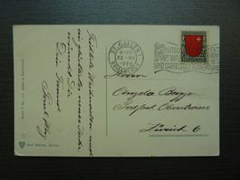 1920 Pro JUventute-Ansichtskarte,  Fr. 3.-- / SBK Fr. 30.--
