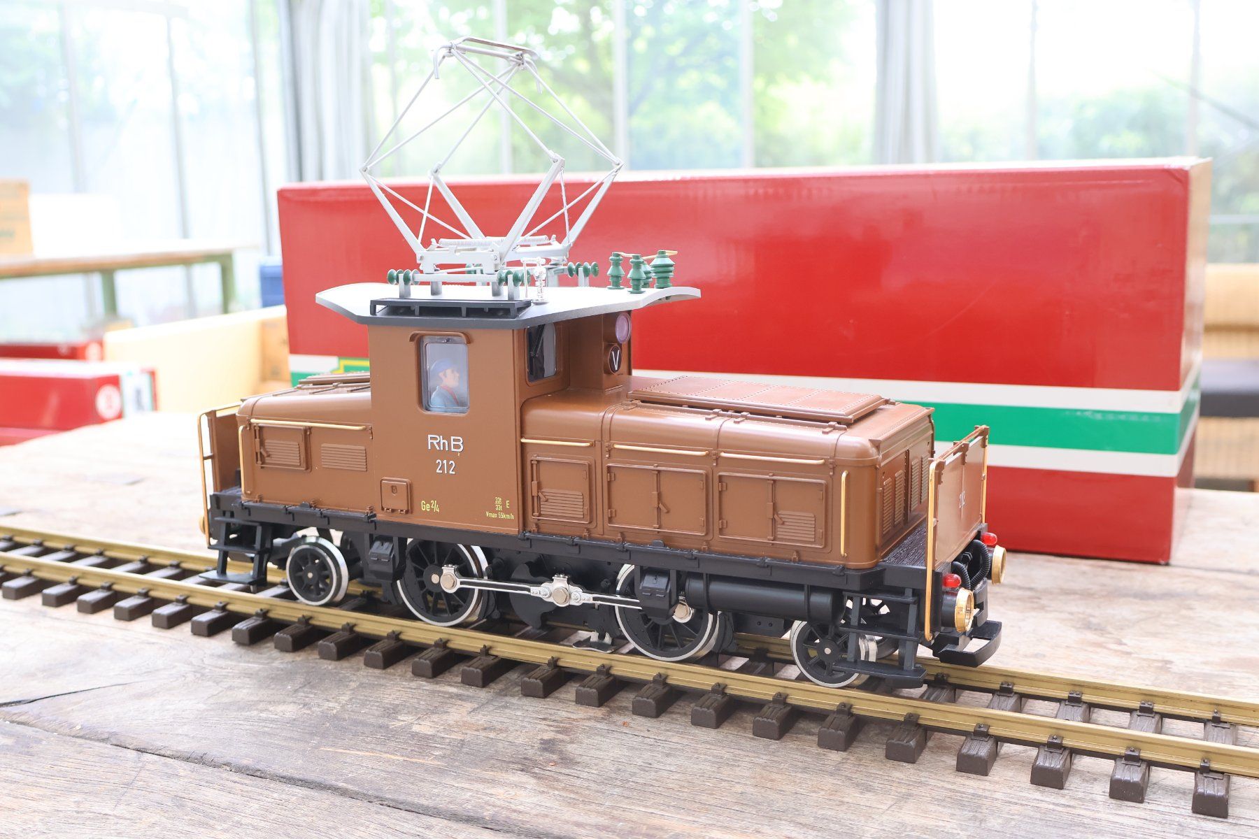 LGB Modellini di ferrovie: LGB RhB Gea 2/4 E-Lok - Digital 21440 – Usato da Winterthur venduto da Monstera 5