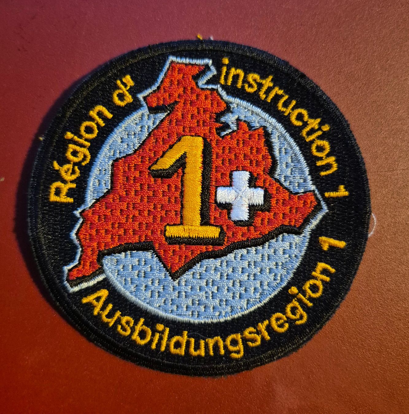 Schweizer Armee Patches: Ausbildungsregion 1 – Neu (gemäss Beschreibung) aus Gerzensee von Dragoner_1914