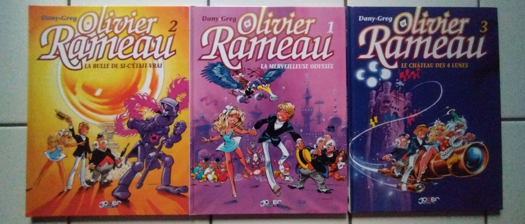 Comics:  Olivier Rameau 1-3 Joker TBE+ – Gebraucht aus Farvagny-le-Grand von LaCaverne
