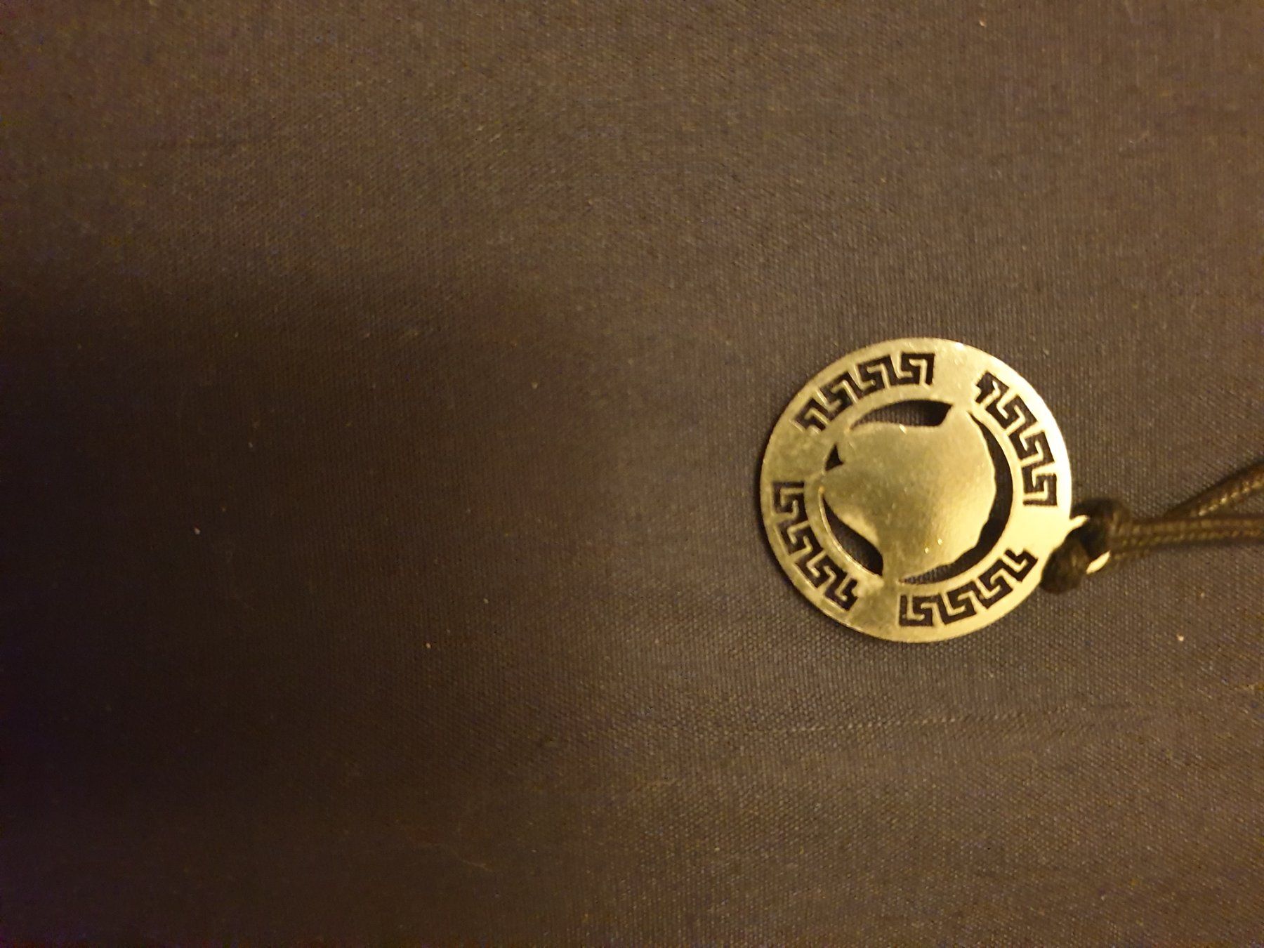 Versace Catenine: Collier Versace vintage unisexe médaillon doré – Usato da Troistorrents venduto da ami_mzq5 2