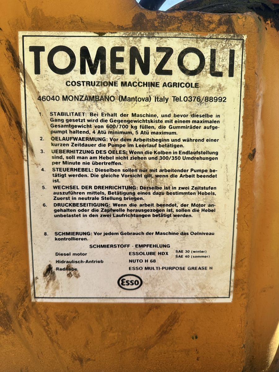 Kräne: Tomenzoli 3 Punkt Mistkran CP 300 – Gebraucht aus Gersau von walti.c 4