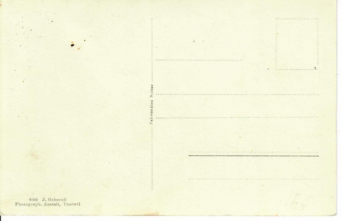 Cartoline postali: Soglio im Bergell – Usato da Hochdorf venduto da Ziegel-16 1