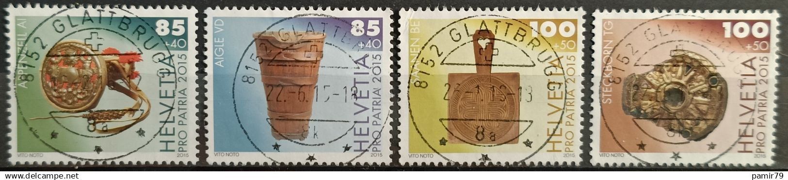 Tutti i francobolli: 2015 Pro Patria Dorfmuseen Top Stempel – Usato da Dübendorf venduto da goeggi79