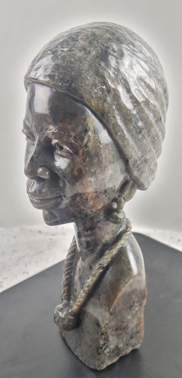 Skulpturen & Statuen: Büste von Robert Chimungwa Afrika Kunst – Gebraucht aus Flums von Flumsantik 1