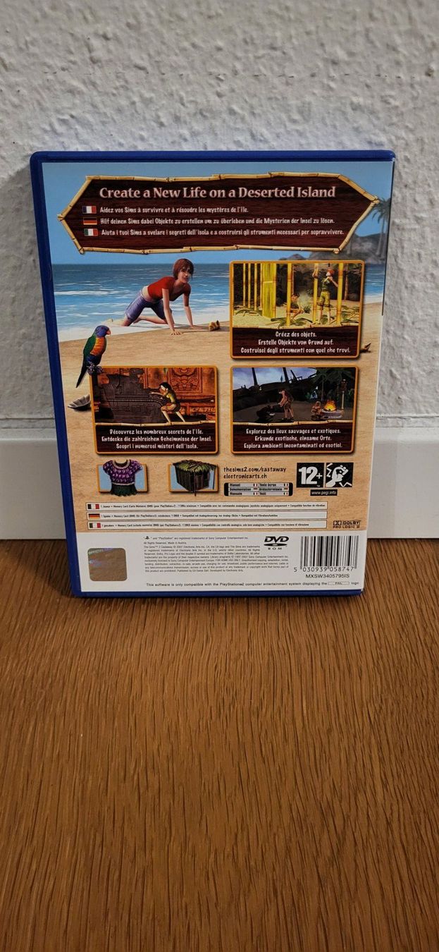 Sony Giochi: PS 2 - The Sims Castaway – Usato da Münsingen venduto da Heroism2010 1