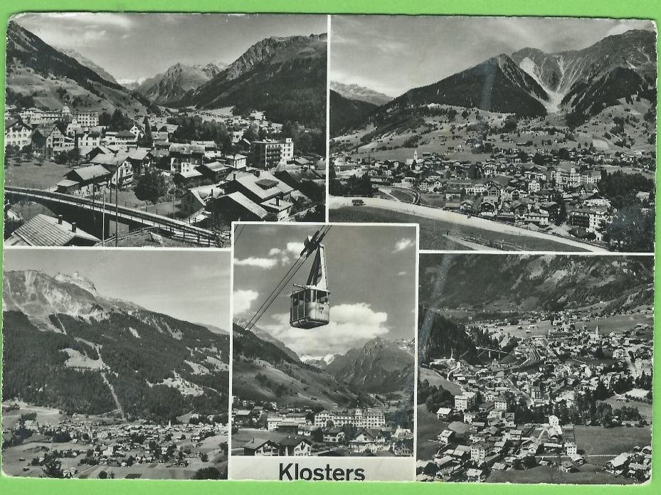 Cartoline postali: Klosters – Usato da Zürich venduto da t24_de