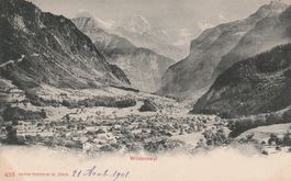 AK Wilderswil - gel. 21.8.1901