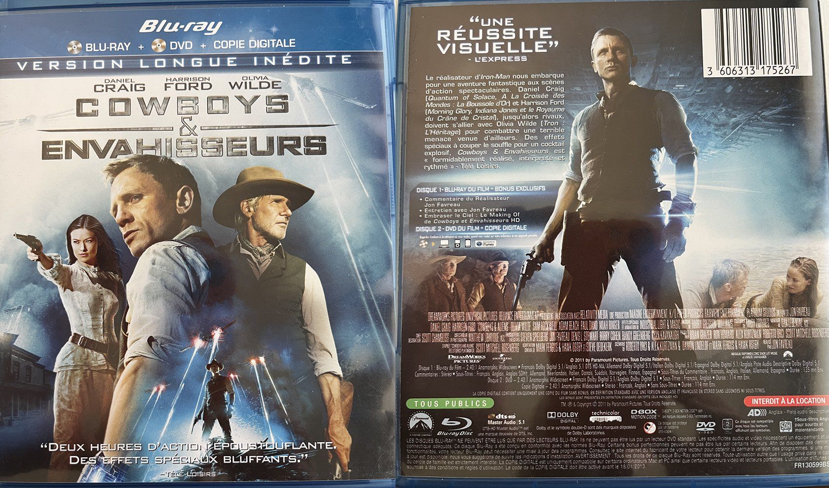 Alle DVDs: Blu-Ray Cowboys & Envahisseurs – Gebraucht aus Satigny von carbone888