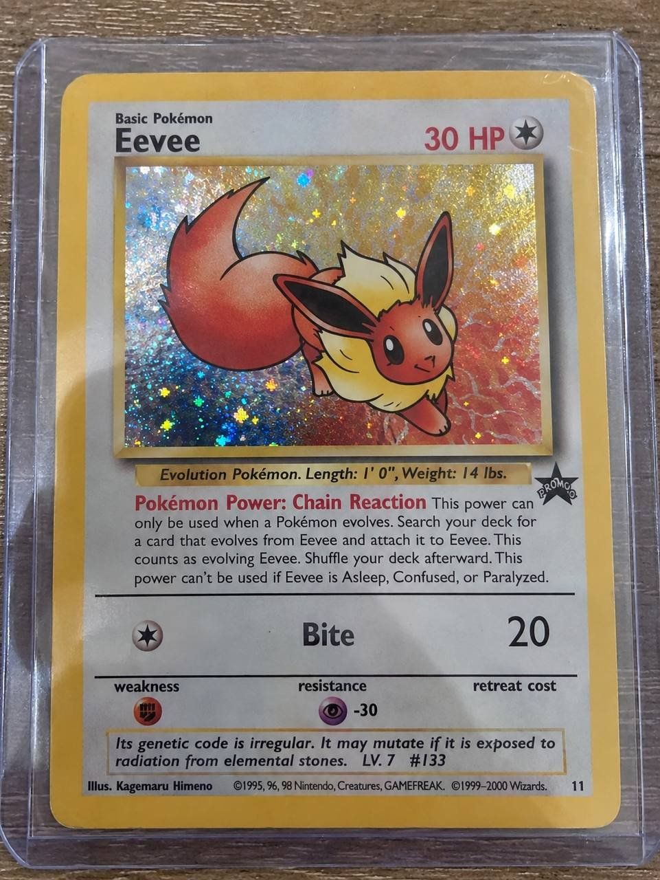 Pokémon Sammelbilder & Trading cards: Eevee Black Star Promo – Gebraucht aus Ponte capriasca von TheCrash01