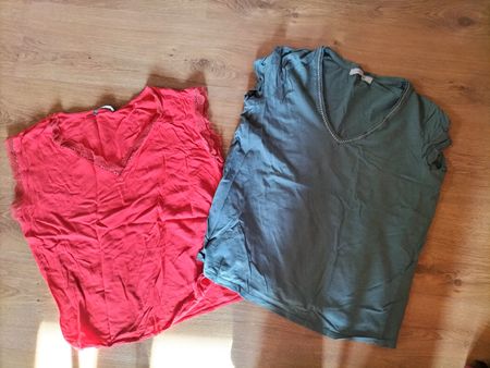 t-shirt taille M lot de 2