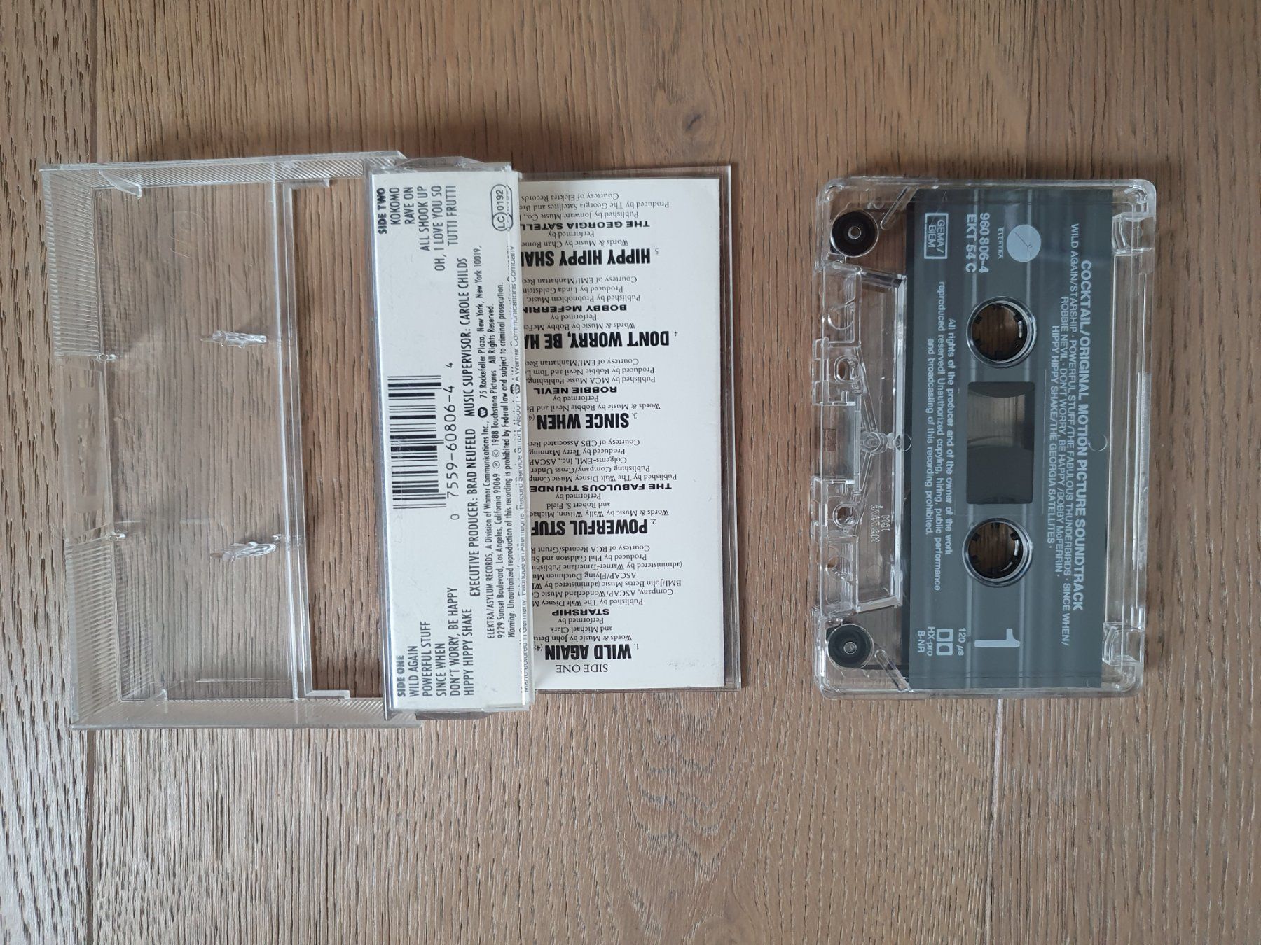 Kompaktkassetten: Cocktail Soundtrack Musikkassette MC – Gebraucht aus Stetten SH von ExtremMIB 2