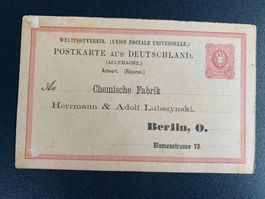 alte Postkarte aus Deutschland um 1900