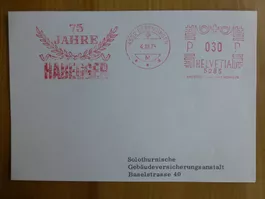 Derendingen, Habegger AG, 75 Jahre 1975