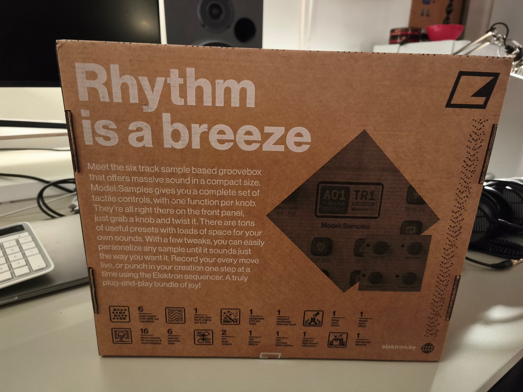 Elektron Musikinstrumente: Elektron Model:Samples - Gebraucht, wie neu – Gebraucht aus Zürich von Stettlab 4