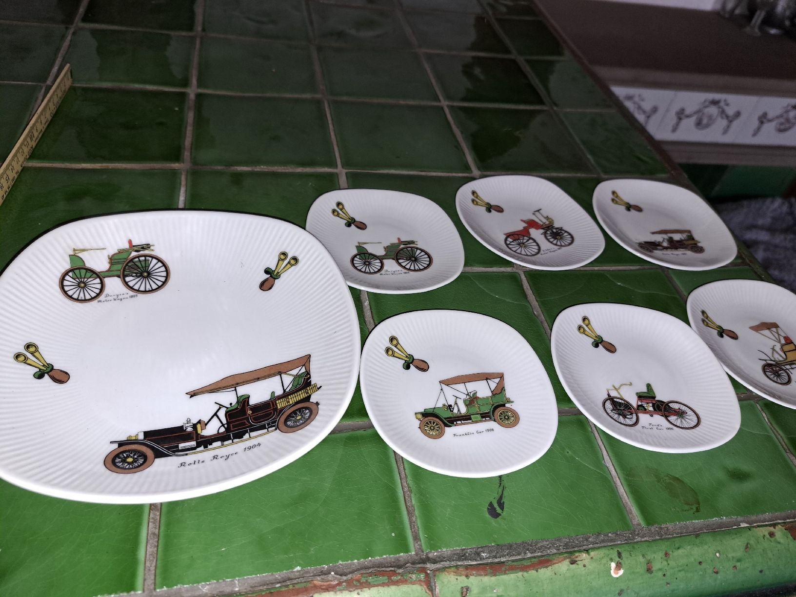 Services de table: Winterling Bavaria Oldtimer-Teller Set, 7-teilig Top – D'occasion à Kölliken par Upcycling-by-Mc-TAM