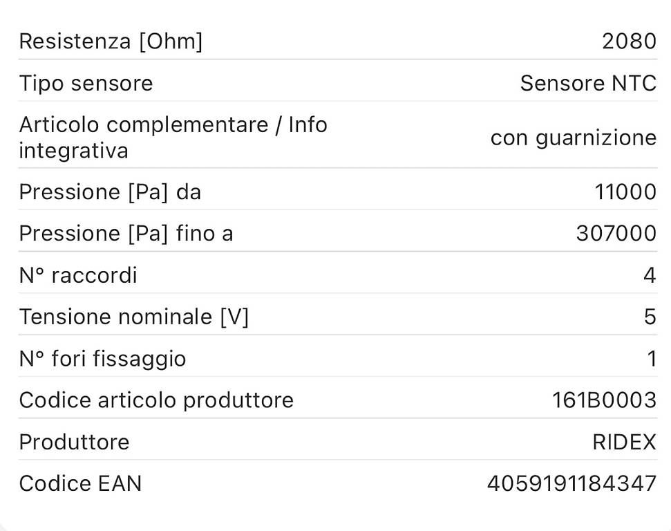 Misurare: Sensore pressione alimentazione LUFTGÜTESENSOR – Usato da Soazza venduto da pro_x6nr 4