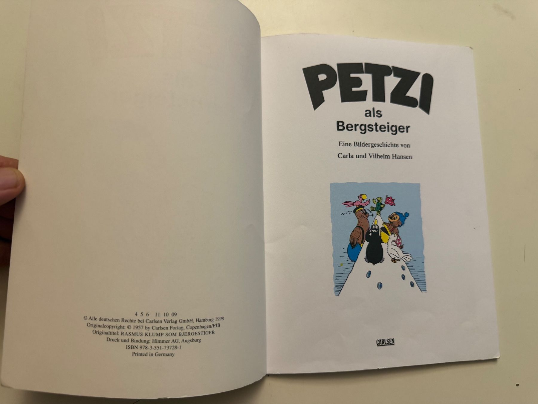 Bücher: PETZI als Bergsteiger Band 8 – Gebraucht aus Münsingen von Ganjam 3