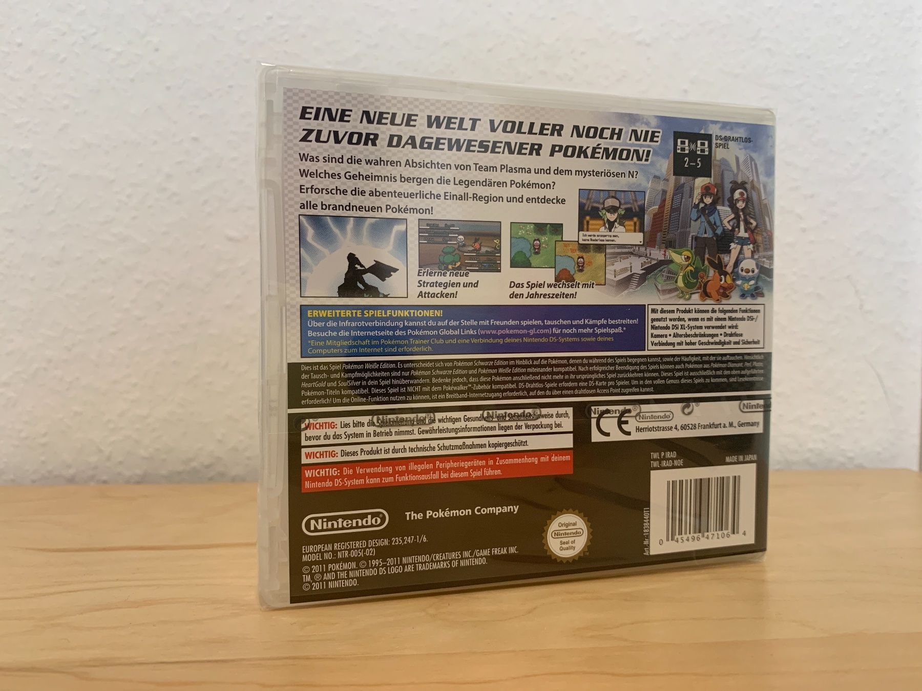 Nintendo Spiele: Pokémon Weisse Edition DS OVP + Sealed – Neu und originalverpackt aus Zürich von Hunger-Toys-Games 1