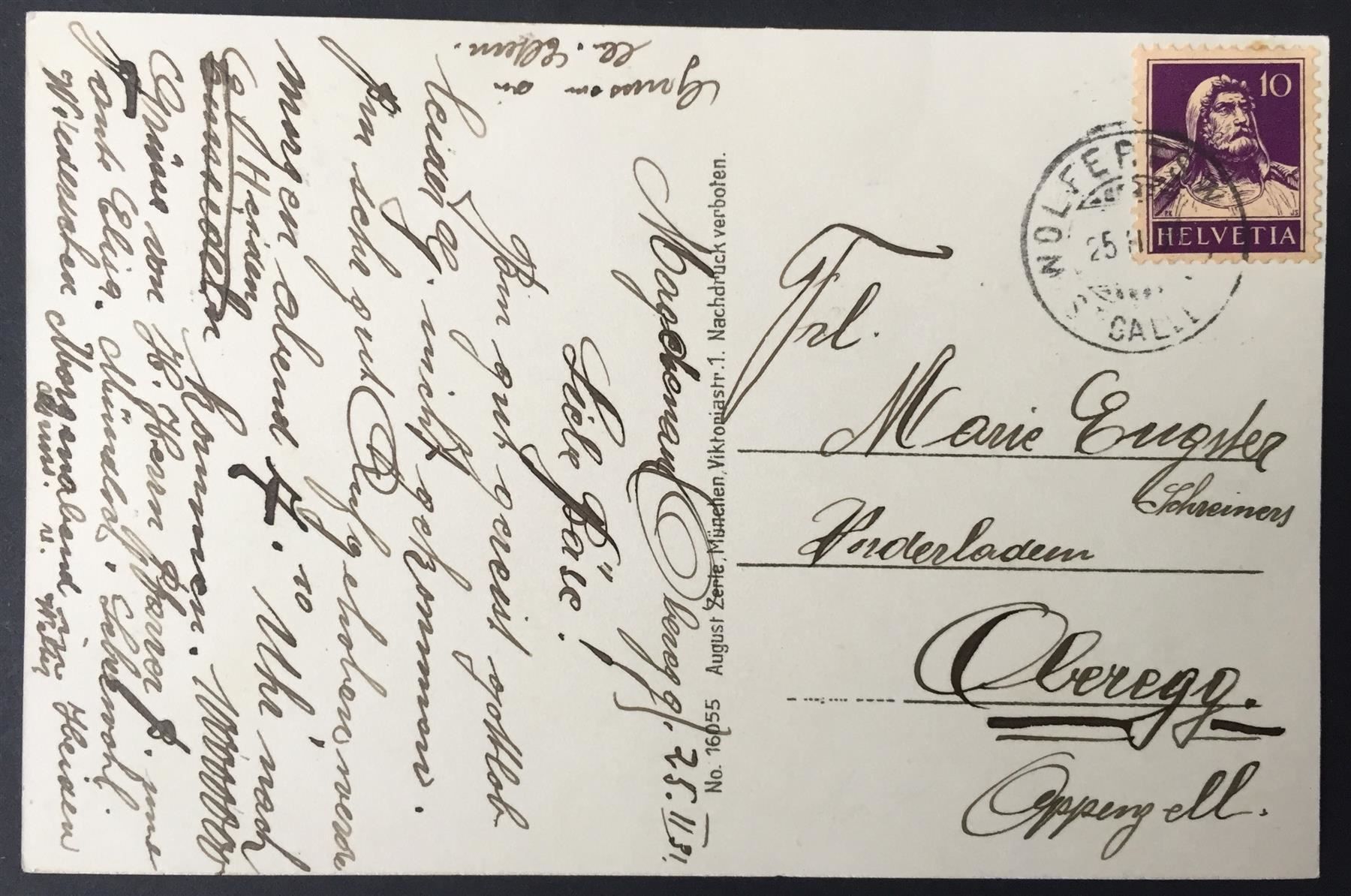 Cartoline postali: KLOSTER MAGDENAU Wolfertswil Degersheim – Usato da Jona venduto da philajona 1