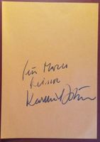 Karlheinz Böhm 1928-2014 Autogramm auf Papier 20x30cm