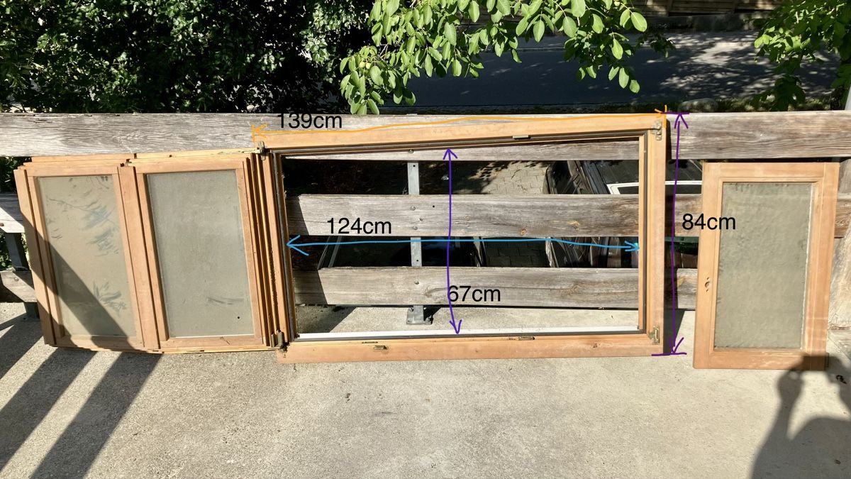 Finestre: Fenster – Usato da Arch venduto da bayrischgrill 2