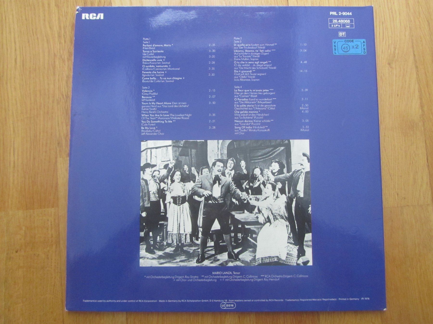 Dischi in vinile: MARIO LANZA – Usato da Seengen venduto da mikelele 6