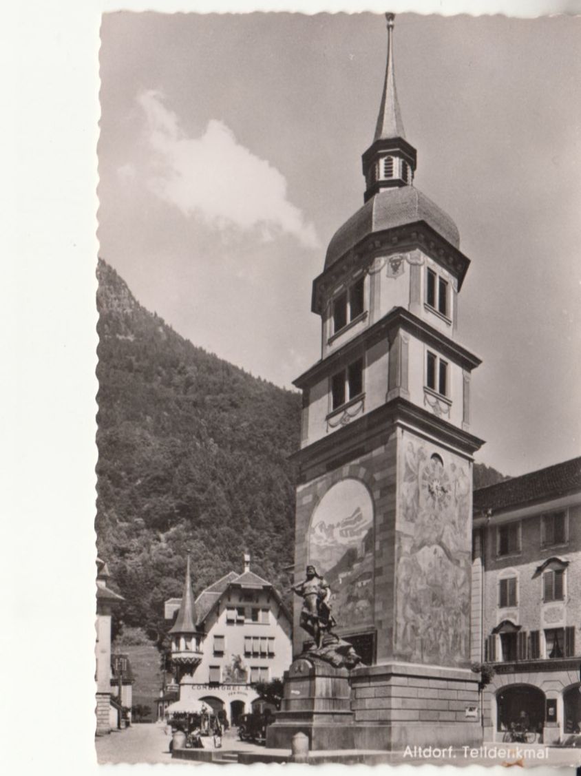 Cartoline postali: Altdorf ca. 1950 – Usato da Bürglen TG venduto da StampGraf