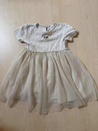 Kleid beige Grösse 3/4Y 98-104cm 