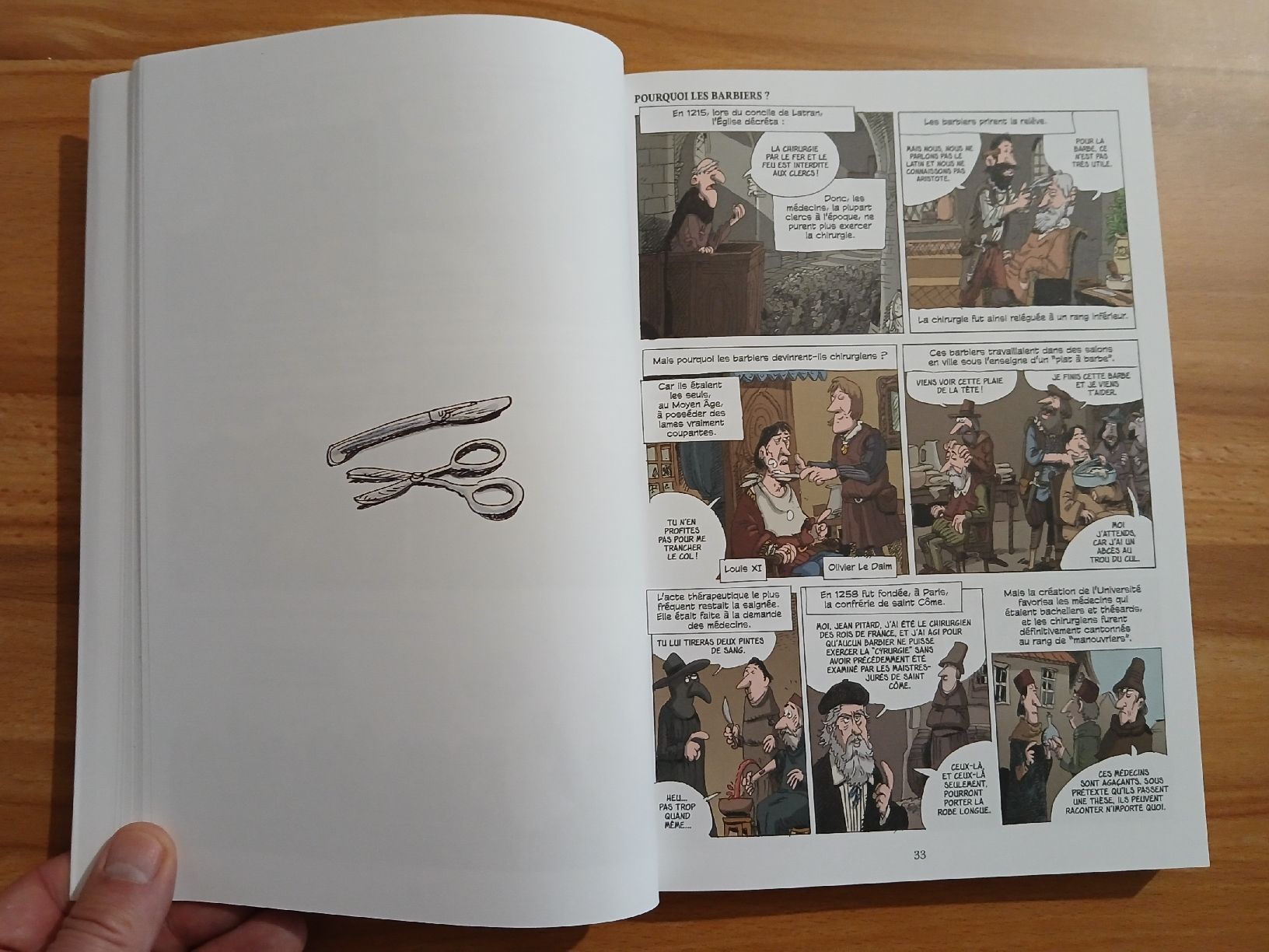 Comics: L'incroyable histoire de la médecine. – Gebraucht aus Le Sentier von arc_2thy 3