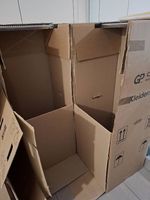 6 Kleiderboxen Umzugskisten