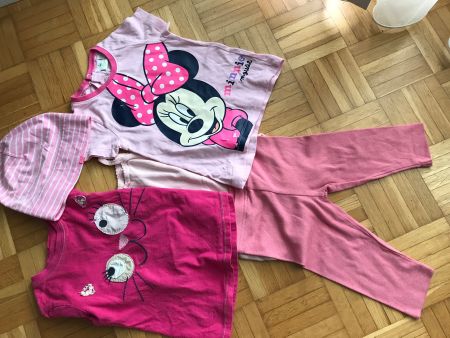 Kleiderset Minnie Mouse/H&M 5 Teile - Grösse 86 - Porto 3.40
