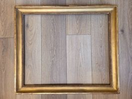 beau cadre or fin à coins bouchés 66x54.5 cm