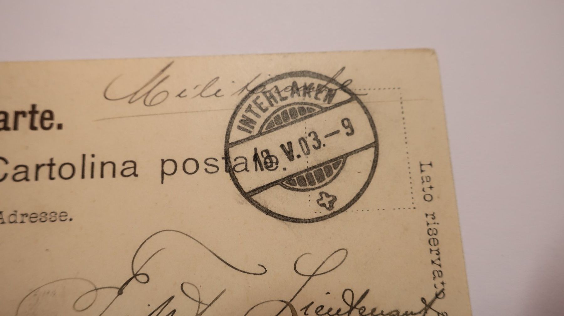 Cartes postales: St. Gotthard - Hospiz 1903 – D'occasion à Cormoret par Pascalll2001 3