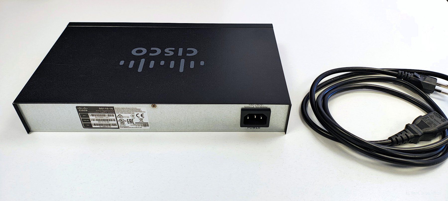 Cisco Hub & Switch: Cisco SG110-16 – Usato da Bülach venduto da Surbetone 1