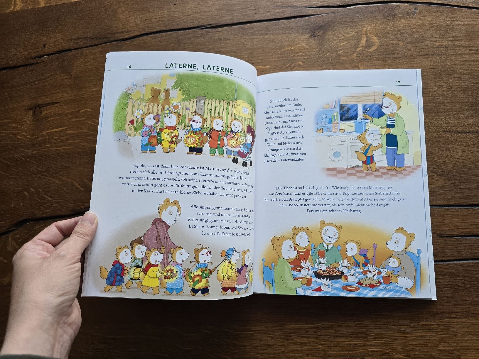 Libri: Bobo Siebenschläfer: Hurra, es schneit! Winterbuch. – Usato da Wittenbach venduto da Tigerlili 7