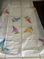 Tovaglia fiorata 140x150 cm semitrasparente