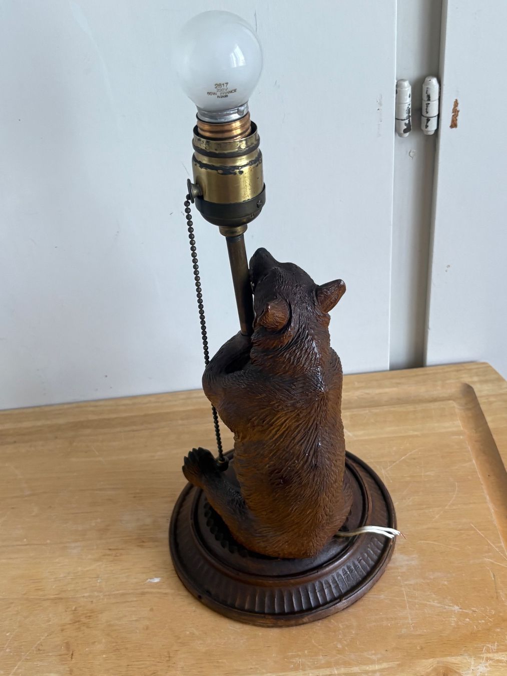 Lampade: Holz-Bärenlampe, vintage, Brienzer Bär – Nuovo (secondo la descrizione) da Frick venduto da Rukki 3