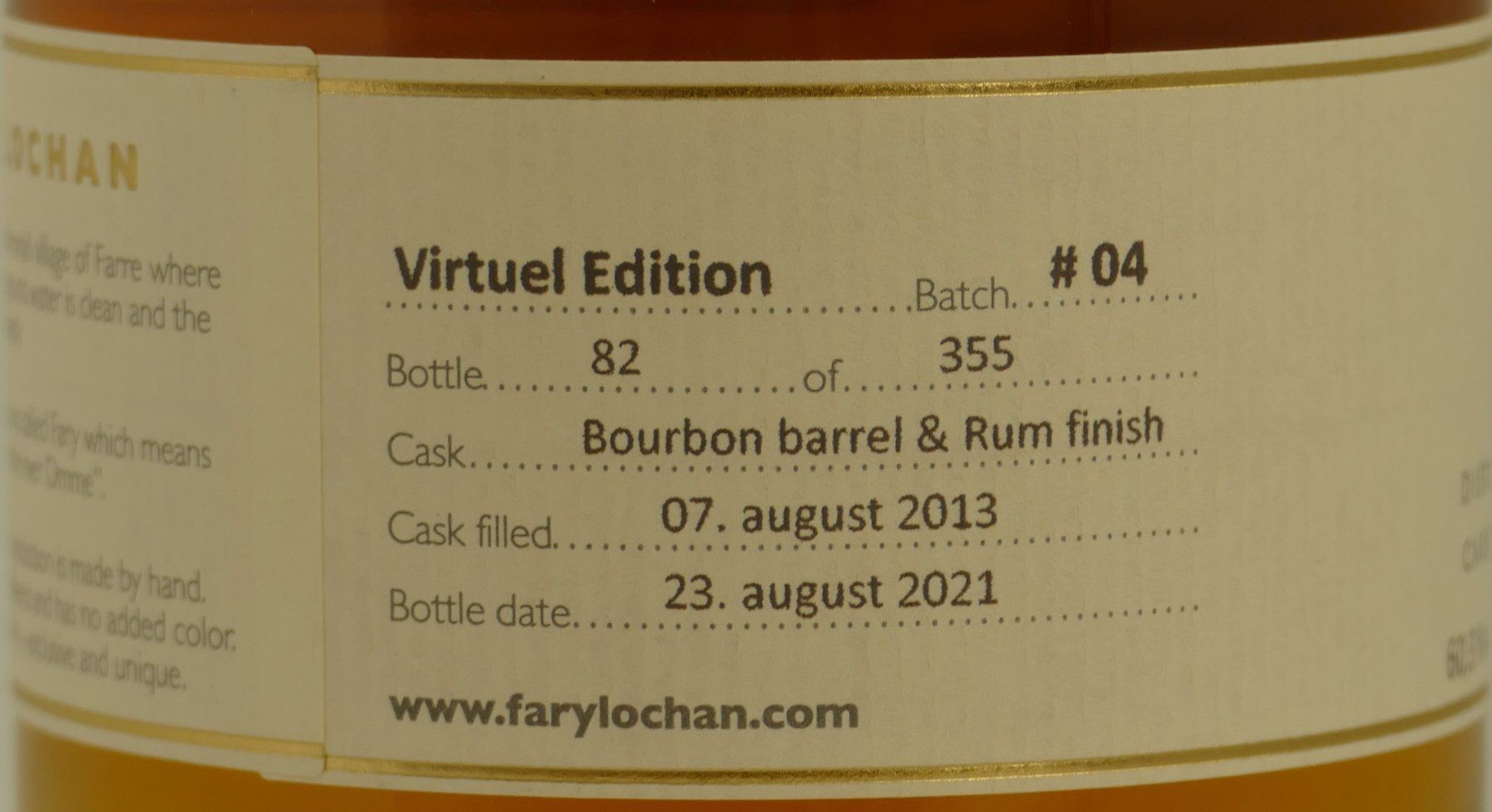 Bevande alcoliche: Fary Lochan Batch 4, Smoke & Rum Virtuel Edition – Nuovo e nell'imballaggio originale da Hochdorf venduto da Sukram58 3