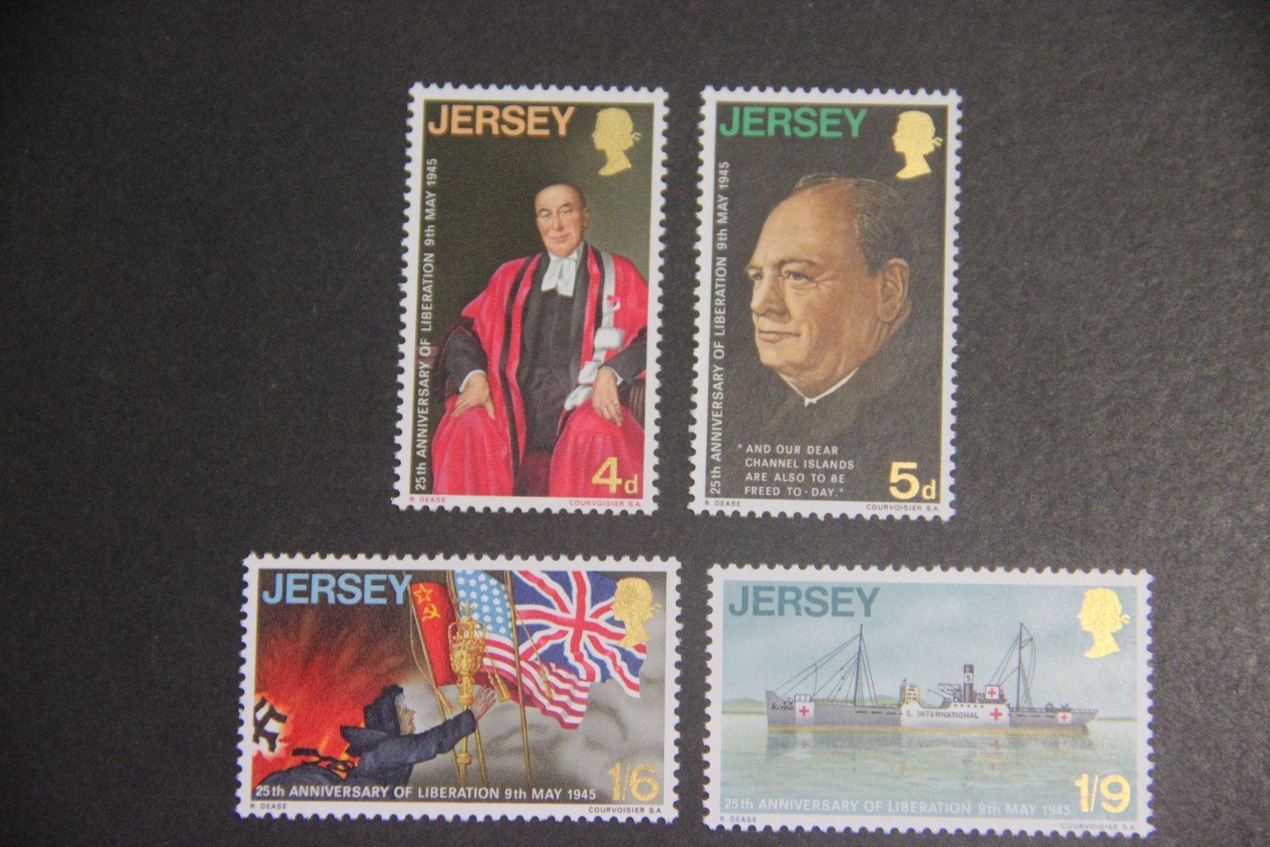 Alle Briefmarken: Jersey 1970 - 25 years liberation** – Neu (gemäss Beschreibung) aus Jona von Southafrica07
